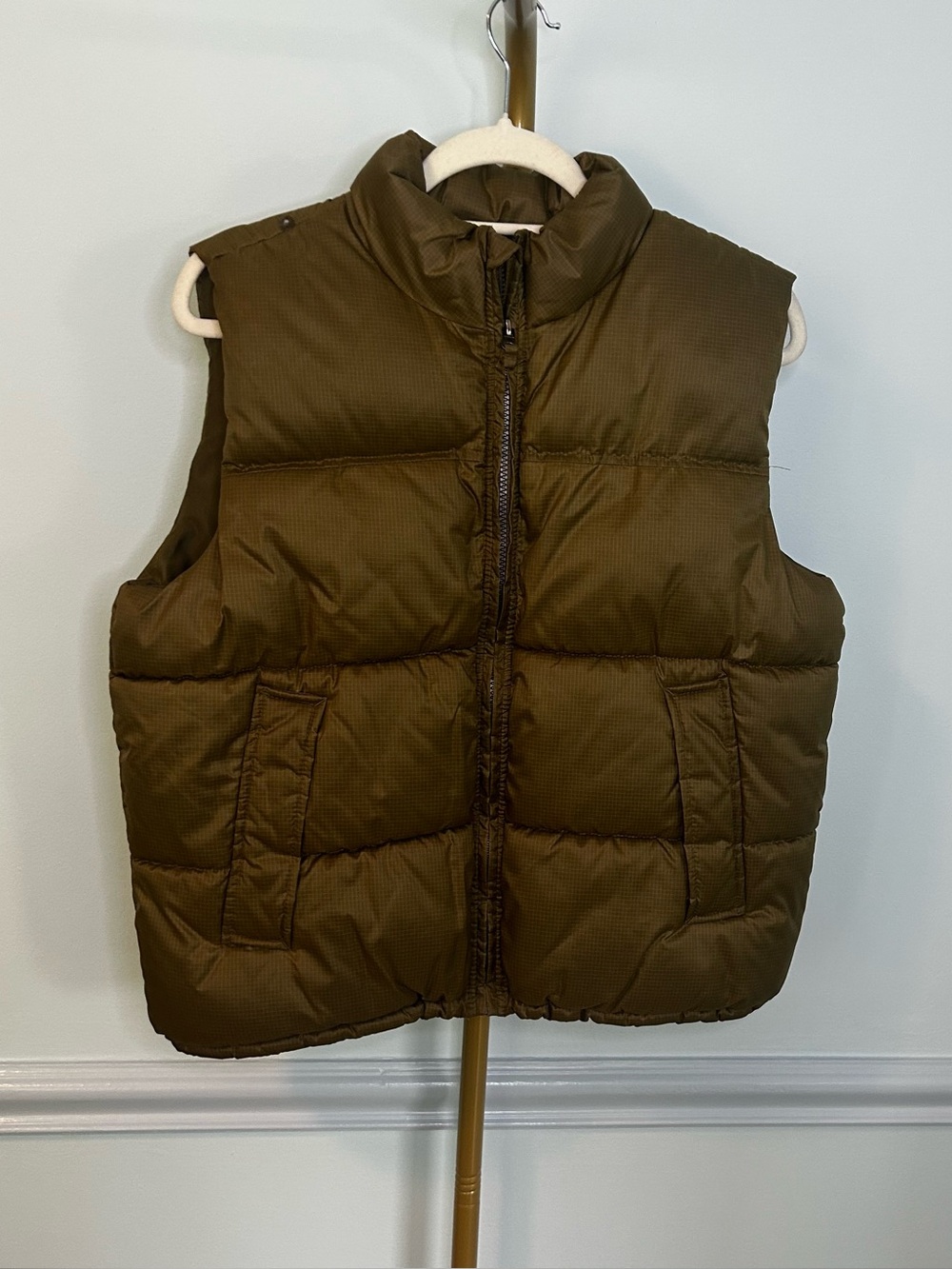 Zara Green Puffer Vest Size 11-12 Girl’s
